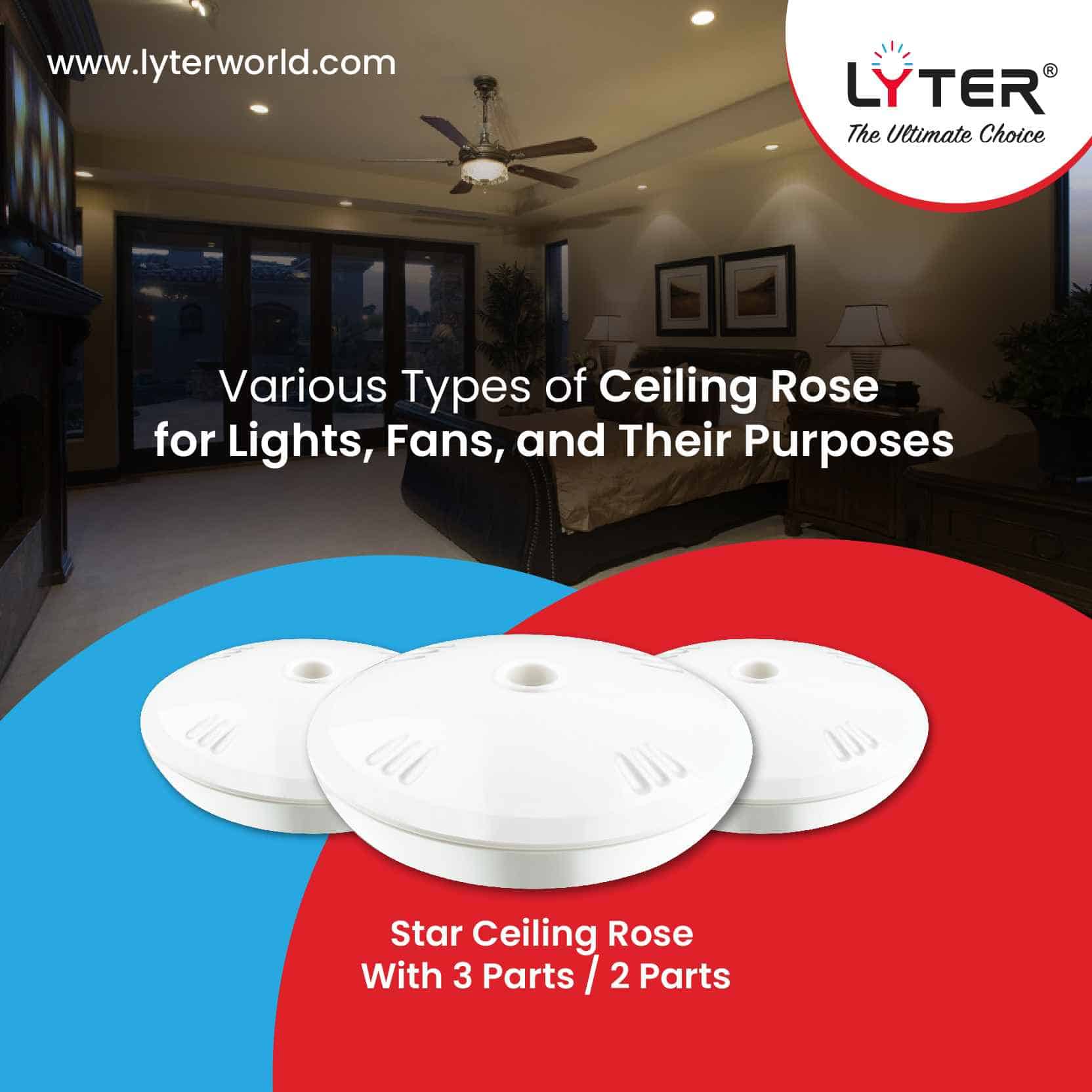Types of Ceiling Rose